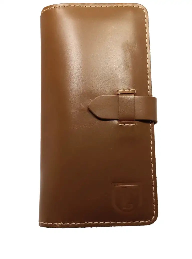 Italic UniSex Knot Wallet-Fabric Less Pull Up Leather